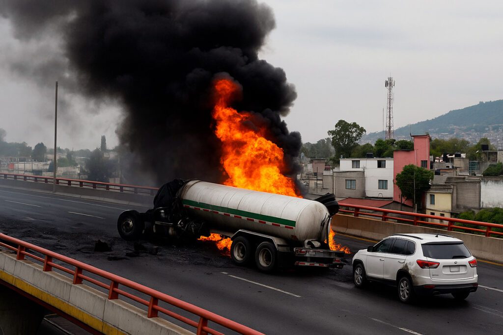 Explosión en Iztapalapa